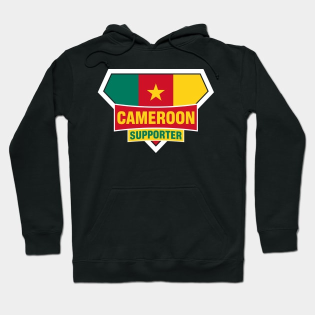 Cameroon Super Flag Supporter Hoodie by ASUPERSTORE